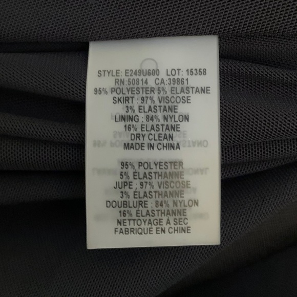 NWT - Elie Tahari Azalea Dress (Black) Size 6 - Picture 9 of 9